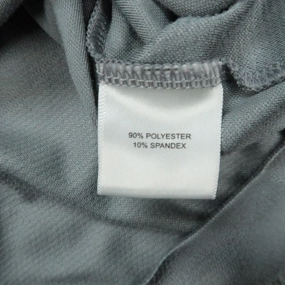 Peter Millar Pullover Mens Large Gray Perth Camo Jacquard Performance 1/4 Zip